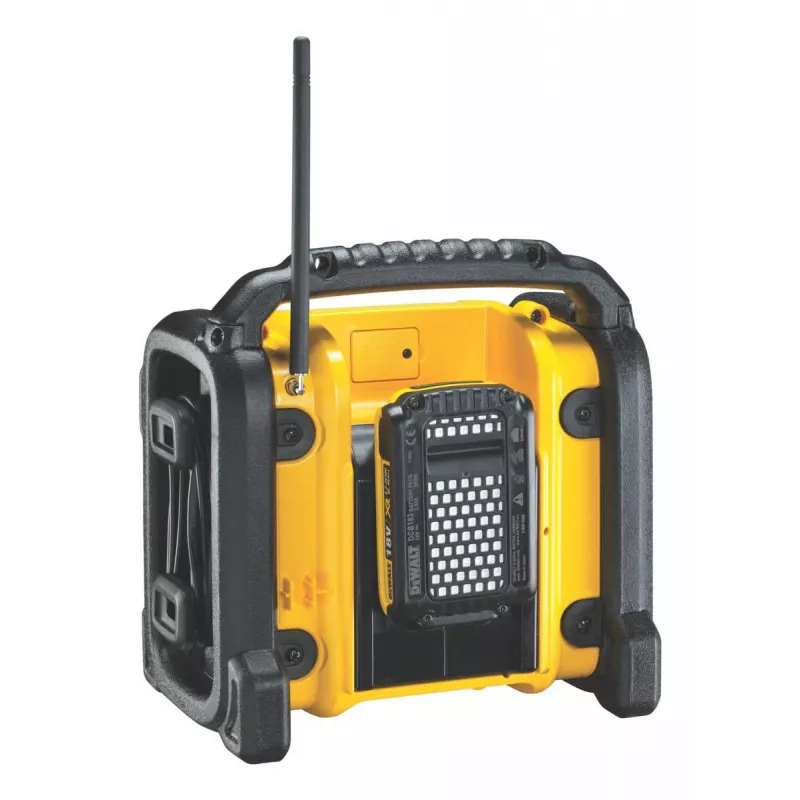 Radio compatta DAB+/FM senza fili Li-Ion DEWALT – solo apparecchio