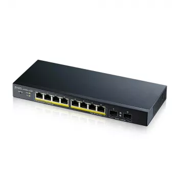 Zyxel GS1900-10HP Managed L2 Gigabit Ethernet (10/100/1000) Power over Ethernet (PoE) nero
