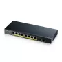 Zyxel GS1900-10HP Managed L2 Gigabit Ethernet (10/100/1000) Power over Ethernet (PoE) nero