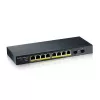 Zyxel GS1900-10HP Managed L2 Gigabit Ethernet (10/100/1000) Power over Ethernet (PoE) nero