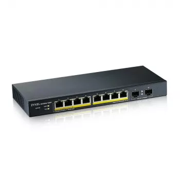 Zyxel GS1900-10HP Managed L2 Gigabit Ethernet (10/100/1000) Power over Ethernet (PoE) nero