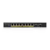 Zyxel GS1900-10HP Managed L2 Gigabit Ethernet (10/100/1000) Power over Ethernet (PoE) nero