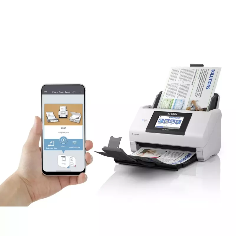 Scanner a trascinamento Epson WorkForce DS-790WN 600 x 600 DPI A4 nero, bianco