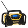 Radio portatile DeWALT DCR029-QW DAB FM, funzionamento a rete/corrente continua, Bluetooth, funzione di ricarica USB, display, nero/giallo