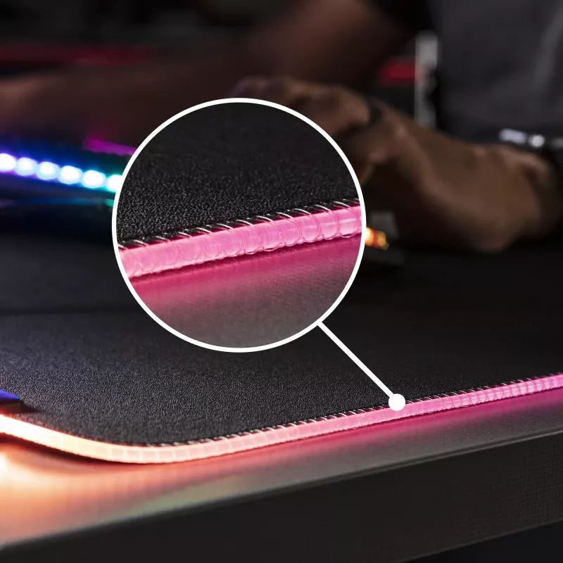 HyperX Pulsefire Mat - tappetino per mouse da gaming - tessuto (L)