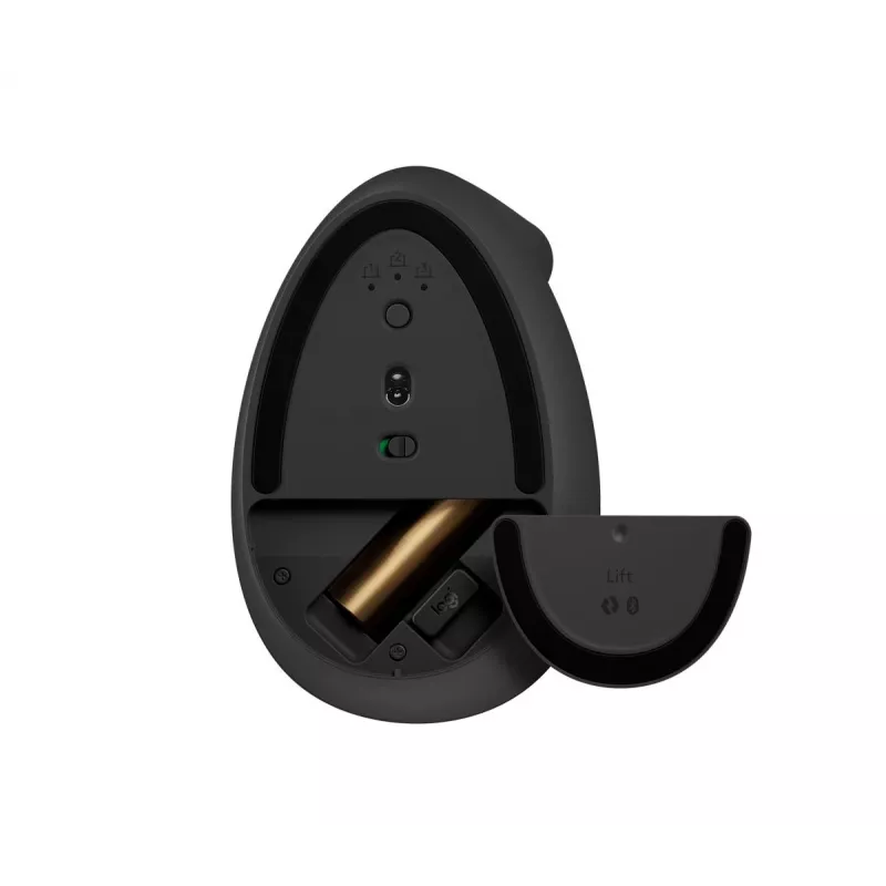 Mouse ergonomico verticale LOGITECH Lift - per destrimani - wireless - nero grafite