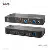Switch KVM CLUB3D CSV-1382 Dual HDMI 4K 60Hz USB