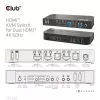 Switch KVM CLUB3D CSV-1382 Dual HDMI 4K 60Hz USB