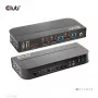 CLUB3D KVM Switch DisplayPort/HDMI per Dual DisplayPort 4K 60Hz