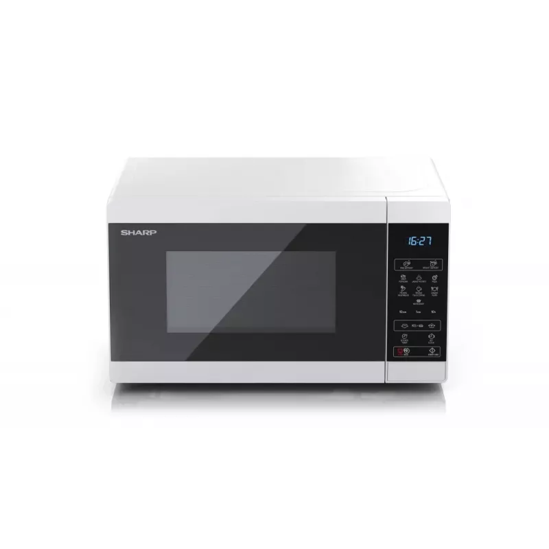 Sharp YC-MS02E-W microonde nero, bianco forno a microonde solo da tavolo 20 L 800 W