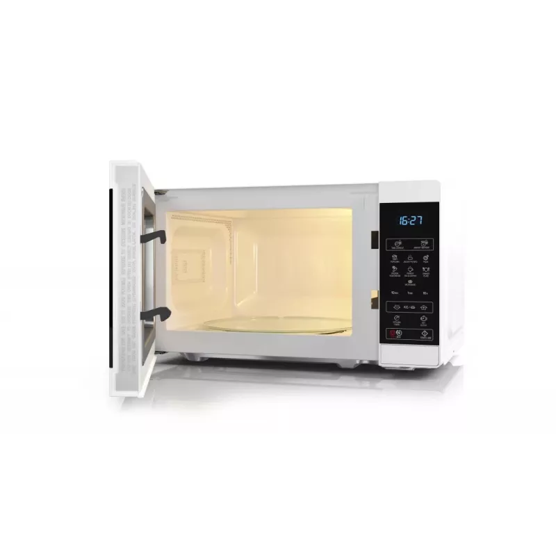 Sharp YC-MS02E-W microonde nero, bianco forno a microonde solo da tavolo 20 L 800 W