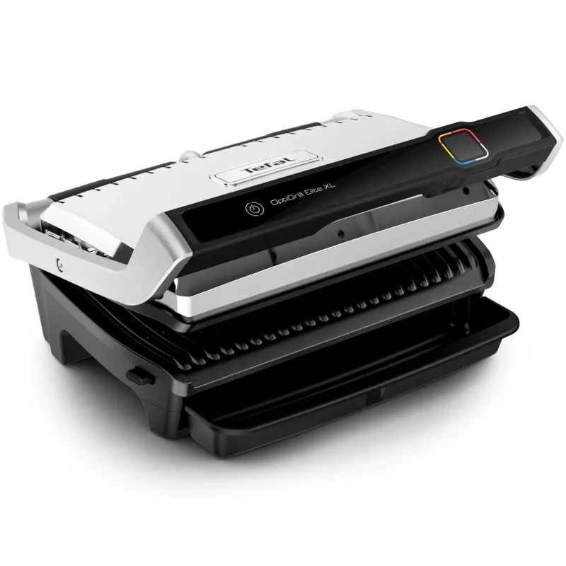 Piastra grill Tefal OptiGrill Elite XL GC760D acciaio inox 2200W