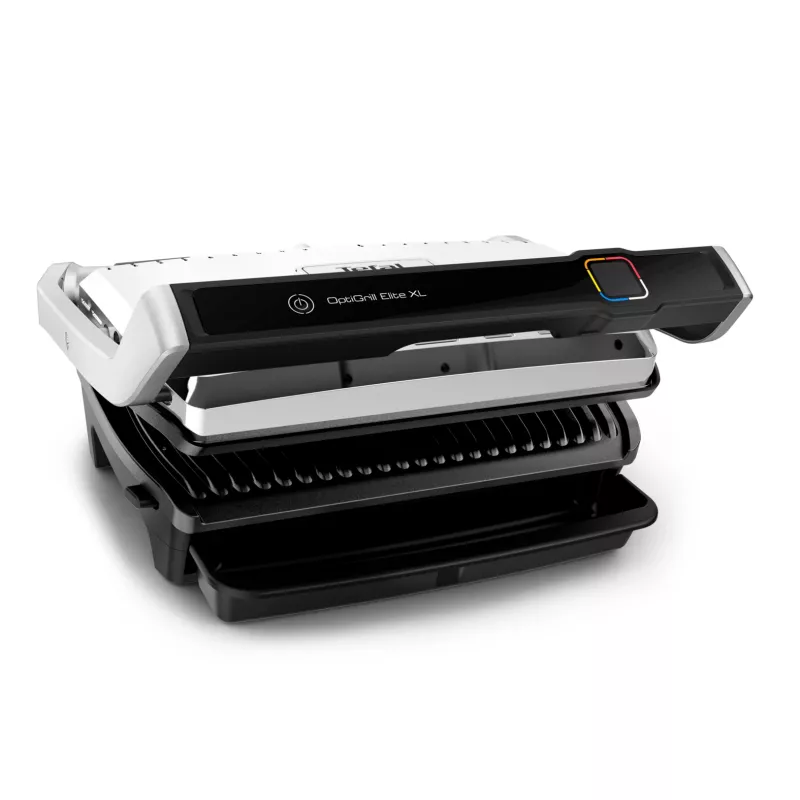 Piastra grill Tefal OptiGrill Elite XL GC760D acciaio inox 2200W