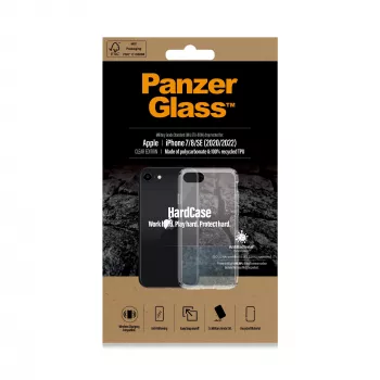 PanzerGlass ® HardCase iPhone SE (2020/2022) | 7 | 8, cover, Apple, Apple - iPhone SE 2022, Apple - iPhone SE 2020, trasparente
