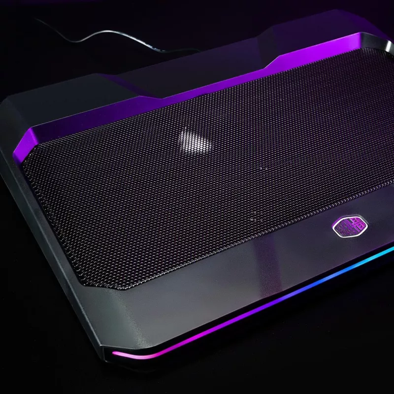 Cooler Master NotePal X150 Spectrum base di raffreddamento per laptop fino a 17 pollici, con hub USB a 4 porte