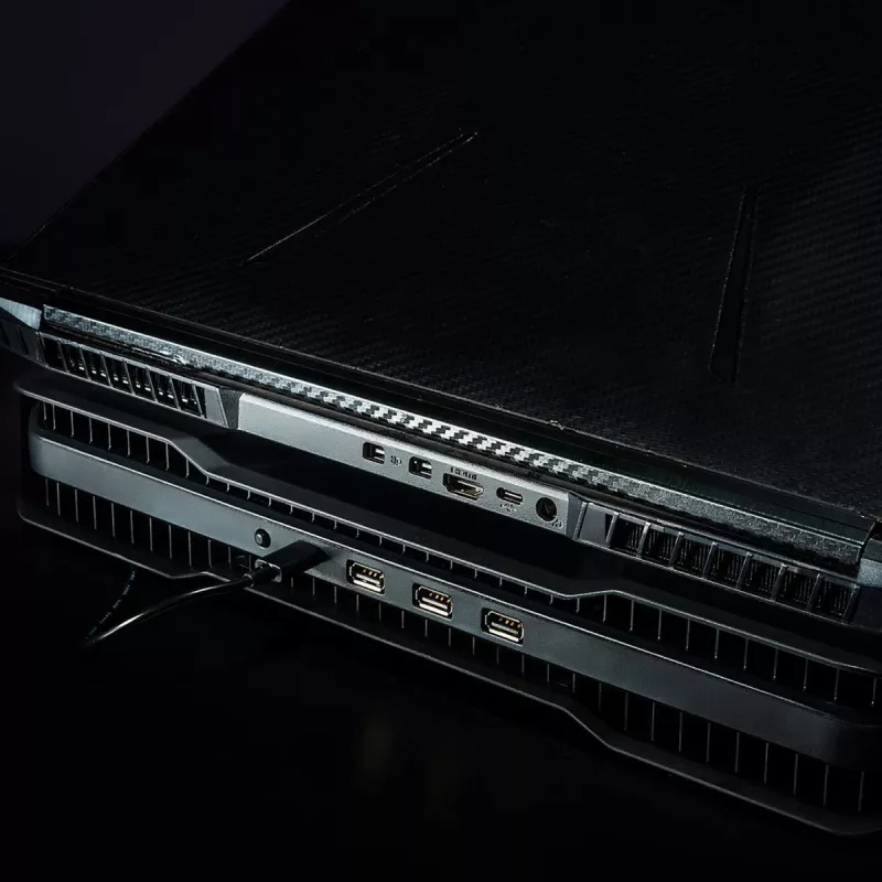 Cooler Master NotePal X150 Spectrum base di raffreddamento per laptop fino a 17 pollici, con hub USB a 4 porte