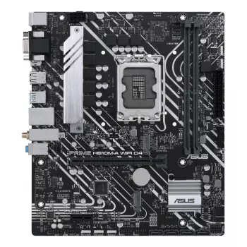 Scheda madre ASUS PRIME H610M-A WIFI D4 — Intel H610, LGA1700, micro ATX, DDR4, 2x DIMM, Wi‑Fi 5, Bluetooth 5.0, 2x M.2, HDMI 2.1, DP 1.4