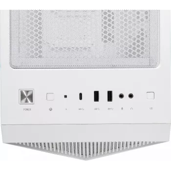 Case per PC gaming MSI MPG GUNGNIR 110R bianco Midi Tower