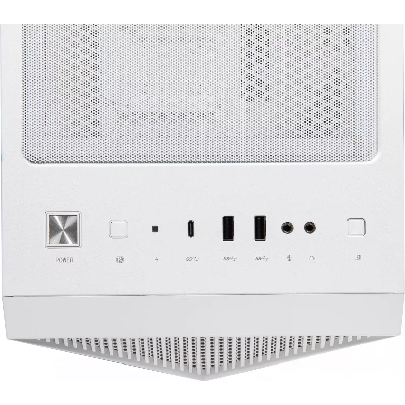 Case per PC gaming MSI MPG GUNGNIR 110R bianco Midi Tower