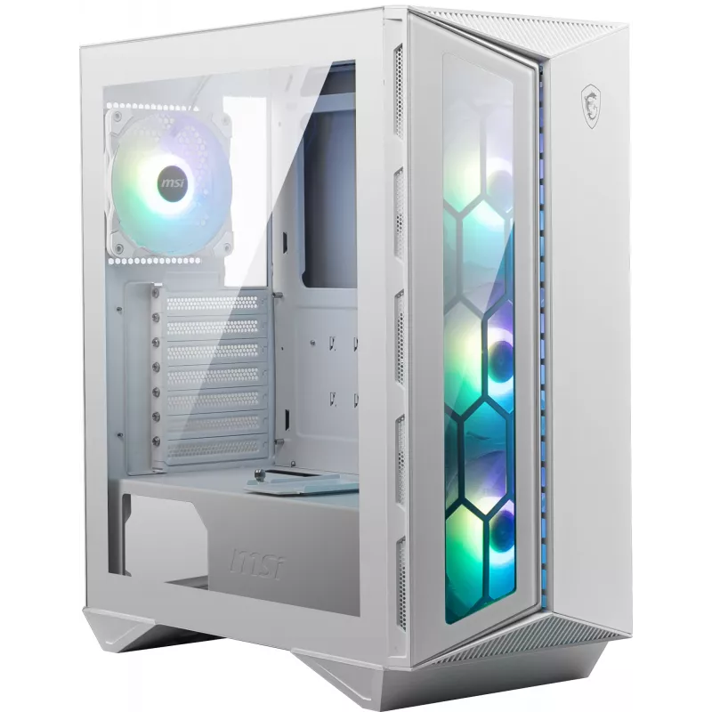 Case per PC gaming MSI MPG GUNGNIR 110R bianco Midi Tower