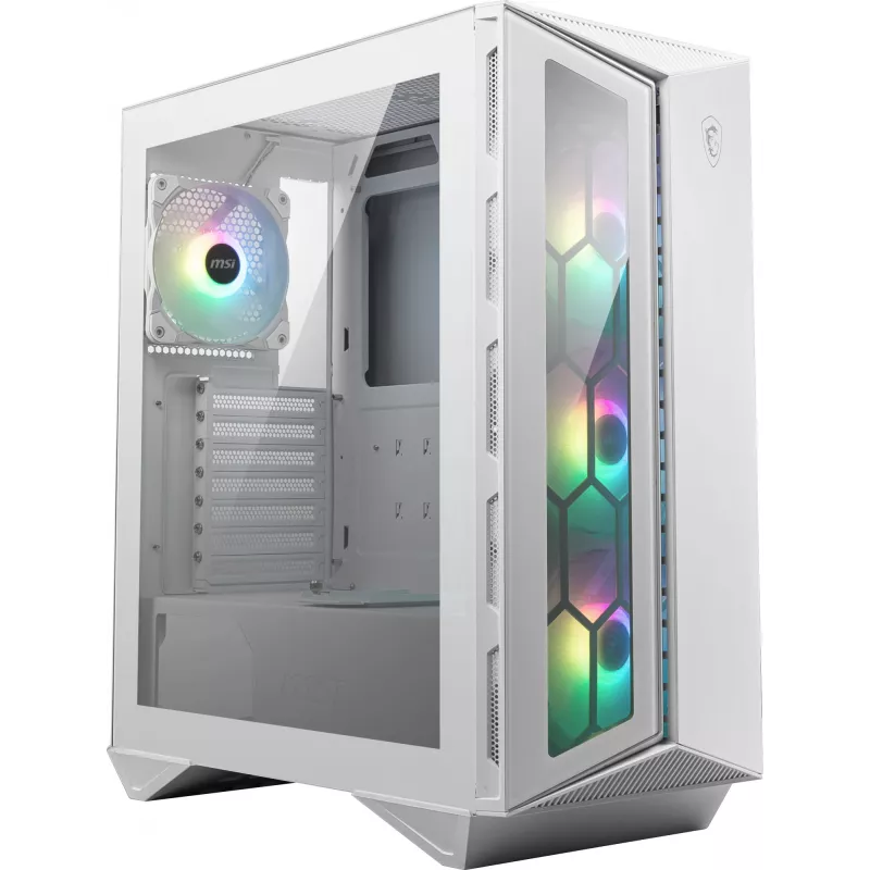Case per PC gaming MSI MPG GUNGNIR 110R bianco Midi Tower