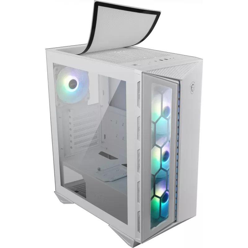 Case per PC gaming MSI MPG GUNGNIR 110R bianco Midi Tower