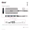 CLUB3D hub USB-A 4 porte per USB-C – trasferimento veloce 10 Gbps