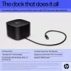 HP Thunderbolt Dock 120W G4, cablato, Thunderbolt 4, nero, Kensington, Cina, Thailandia, Taiwan, business