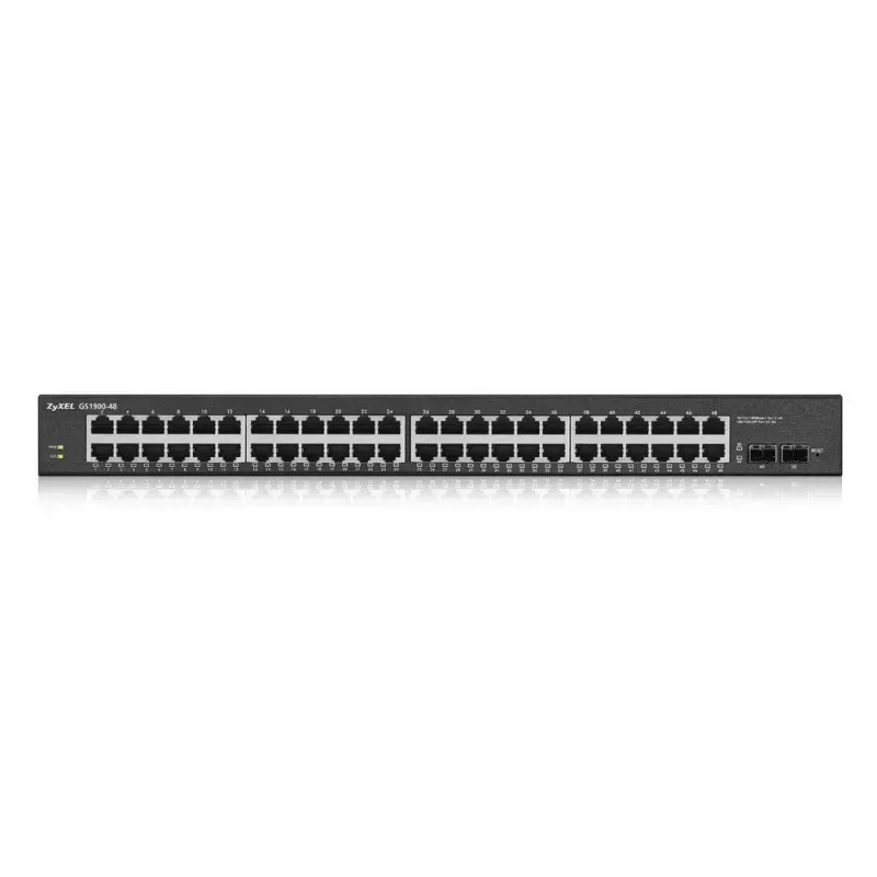 Zyxel GS1900-48-EU0102F Switch di rete L2 Gigabit Ethernet (10/100/1000) nero