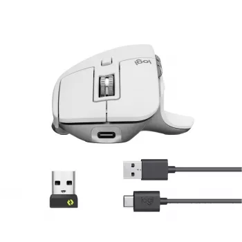 Mouse Logitech MX Master 3S Bluetooth grigio chiaro