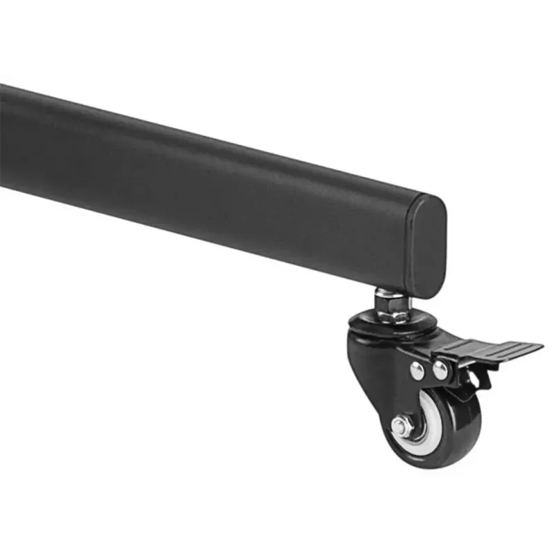 Supporto multimediale Goobay 59507 nero acciaio altezza 1540 mm