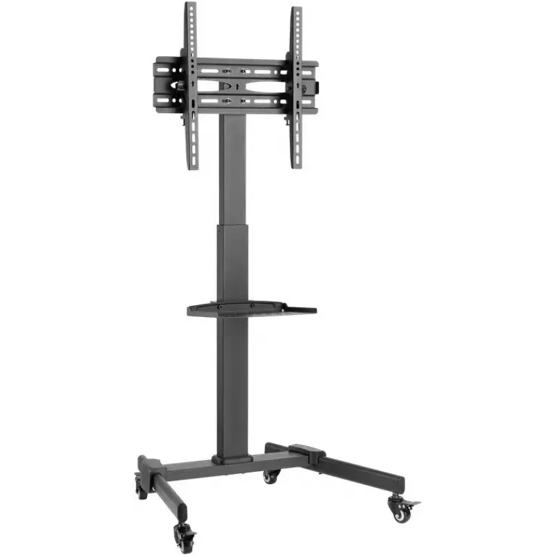 Supporto multimediale Goobay 59507 nero acciaio altezza 1540 mm