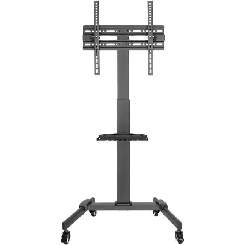 Supporto multimediale Goobay 59507 nero acciaio altezza 1540 mm