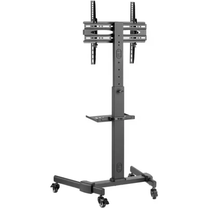 Supporto multimediale Goobay 59507 nero acciaio altezza 1540 mm