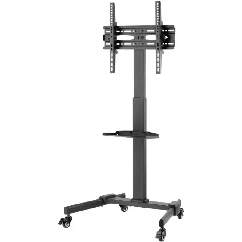 Supporto multimediale Goobay 59507 nero acciaio altezza 1540 mm