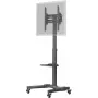 Supporto multimediale Goobay 59507 nero acciaio altezza 1540 mm