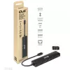 CLUB3D USB Gen1 Type-C, hub 6-in-1 con HDMI 8K30Hz, 2xUSB Type-A, RJ45 e 2xUSB Type-C, dati e ricarica PD 100 Watt