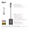 CLUB3D USB Gen1 Type-C/-A a Dual HDMI (4K/30Hz) / VGA (1080/60Hz)