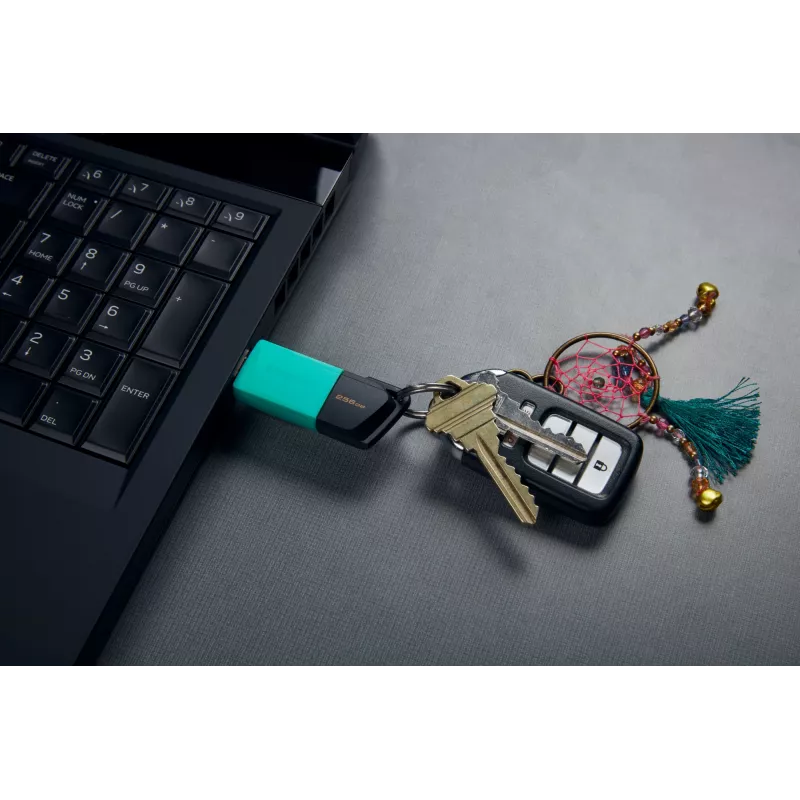 Kingston Technology DataTraveler 256GB USB3.2 Gen1 Exodia M (nero + turchese)