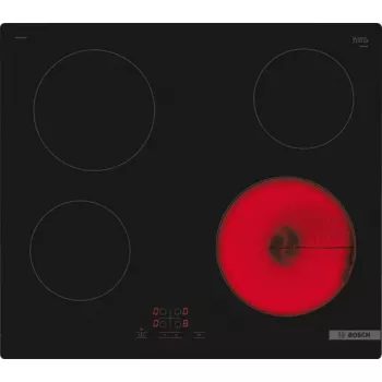 Bosch Serie 4 PKE611BA2E Piano cottura nero da incasso 60 cm piano cottura in vetroceramica 4 zone
