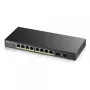 Zyxel GS1900-8HP v3 PoE Managed L2 Gigabit Ethernet (10/100/1000) Power over Ethernet (PoE) nero