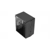 Case Aerocool Evo Mini RGB Micro ATX Mini Tower, nero, con finestra