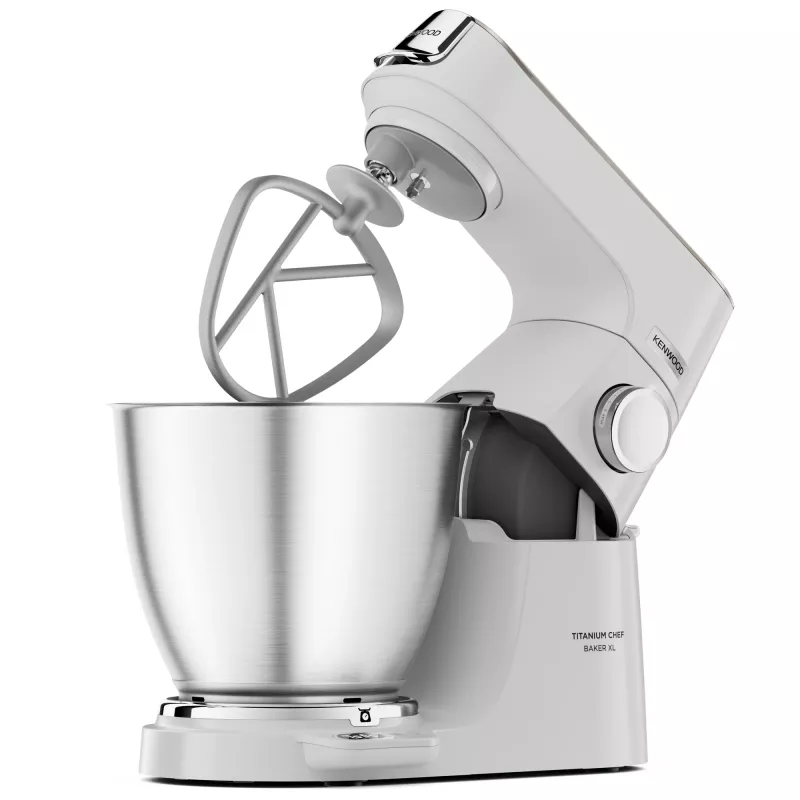 Kenwood Titanium Chef Baker XL Robot da cucina 1200 W 7 L bianco con bilancia integrata