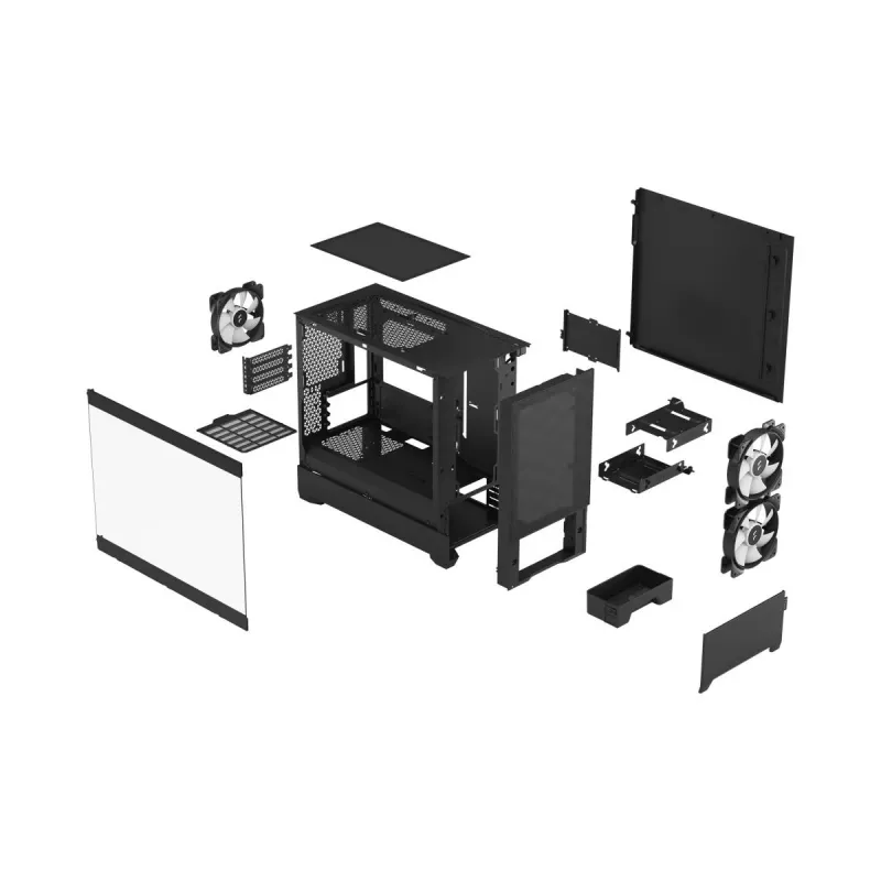 FRACTAL DESIGN Fractal Design Pop Mini Air RGB nero TG Tinta chiara