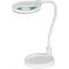 Goobay Lampada LED con lente d'ingrandimento con base e morsetto 6 W ingrandimento 1.75x