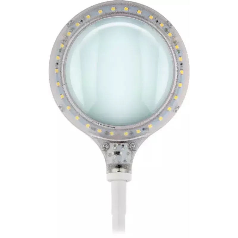 Goobay Lampada LED con lente d'ingrandimento con base e morsetto 6 W ingrandimento 1.75x
