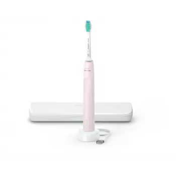 Philips 3100 Series HX3673/11 Spazzolino elettrico sonico con custodia - rosa