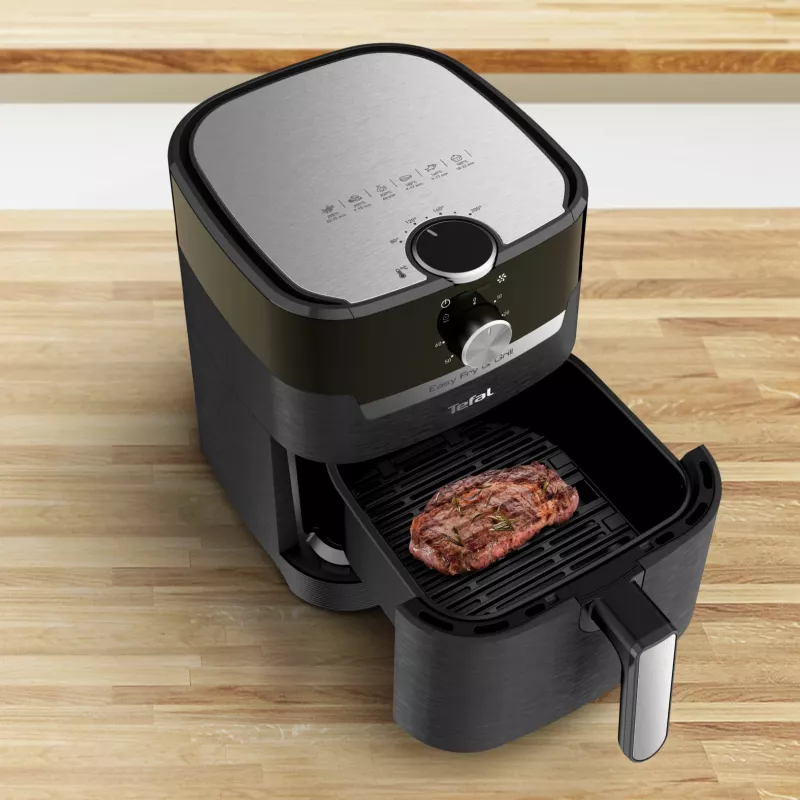 Tefal Easy Fry & Grill EY5018 Singolo 4,2 L A sé stante 1550 W Friggitrice ad aria calda nero
