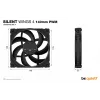 be quiet! SILENT WINGS 4 | Ventola per case PC 140mm PWM 14 cm nero 1 pezzo