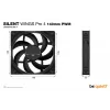 be quiet SILENT WINGS PRO 4 | Ventola per case PC 140mm PWM 14 cm nero 1 pz.